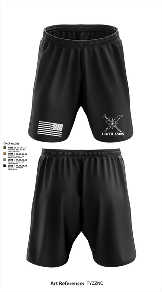 Athletic Shorts With Pockets, 146th ASOS, Air Force, Teamtime, Team time, sublimation, custom sports apparel, team uniforms, spirit wear, spiritwear, sports uniforms, custom shirts, team store, custom team store, fundraiser sports, apparel fundraiser