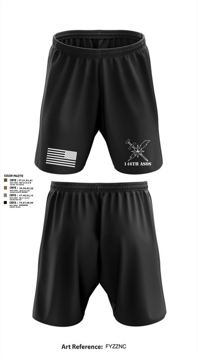 146th ASOS 20683565 Athletic Shorts With Pockets - 4