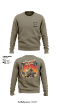 1st PLT C TROOP 107 CAV 81375601 Crew Neck Sweatshirt - 2