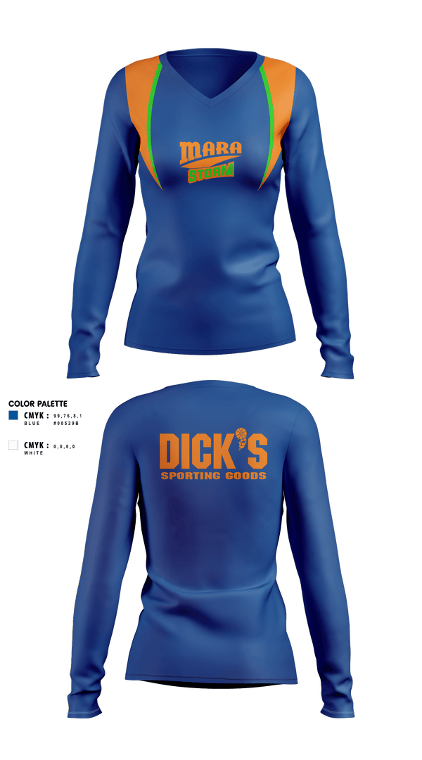 Womens Long Sleeve Vneck Shirt, , , Teamtime, Team time, sublimation, custom sports apparel, team uniforms, spirit wear, spiritwear, sports uniforms, custom shirts, team store, custom team store, fundraiser sports, apparel fundraiser