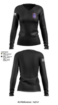 172 Women's Long Sleeve V-neck Shirt - 3