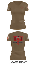 CESD Bravo 35th Engineer Battalion 45351759 Women's Short Sleeve V-neck Shirt - 8