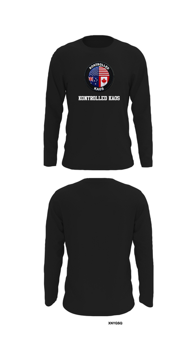 Kontrolled Kaos 4706470 Long Sleeve Performance Shirt 32