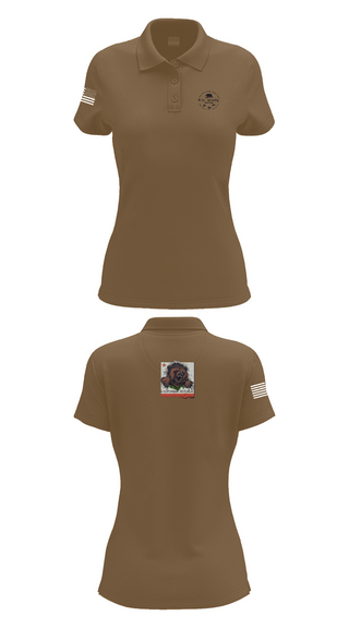 Womens Short Sleeve Performance Polo, 1106th TASMG, , Teamtime, Team time, sublimation, custom sports apparel, team uniforms, spirit wear, spiritwear, sports uniforms, custom shirts, team store, custom team store, fundraiser sports, apparel fundraiser