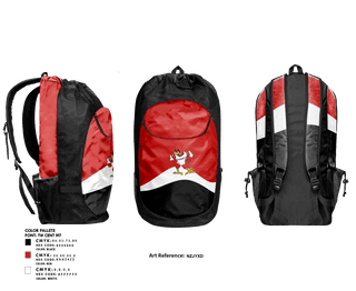 Gear Bag, Fall Branch Middle School Track and Field, Track & Field, Teamtime, Team time, sublimation, custom sports apparel, team uniforms, spirit wear, spiritwear, sports uniforms, custom shirts, team store, custom team store, fundraiser sports, apparel fundraiser