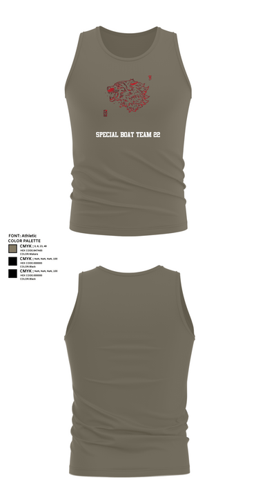 Special Boat Team 22 73434098 Tank Top - 75