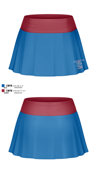 Skort, Presbyterian College Men's Tennis, Tennis, Teamtime, Team time, sublimation, custom sports apparel, team uniforms, spirit wear, spiritwear, sports uniforms, custom shirts, team store, custom team store, fundraiser sports, apparel fundraiser