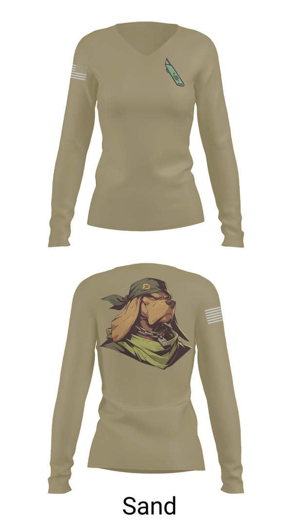 Womens Long Sleeve Vneck Shirt, Supply Chain Management, , Teamtime, Team time, sublimation, custom sports apparel, team uniforms, spirit wear, spiritwear, sports uniforms, custom shirts, team store, custom team store, fundraiser sports, apparel fundraiser