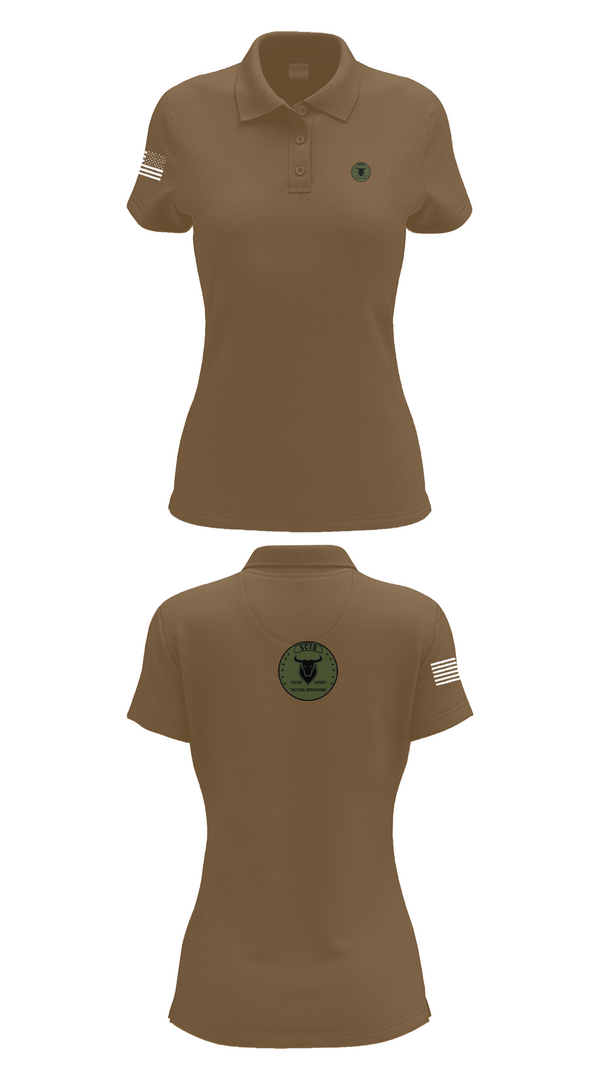 Womens Short Sleeve Performance Polo, Salem County Tactical Operations, , Teamtime, Team time, sublimation, custom sports apparel, team uniforms, spirit wear, spiritwear, sports uniforms, custom shirts, team store, custom team store, fundraiser sports, apparel fundraiser