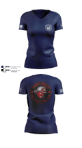 South Adams County FD 45704718 Women's Short Sleeve V-neck Shirt - 2 (1)