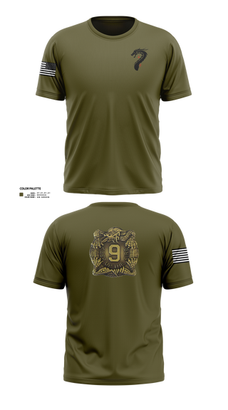 Old School Cotton Feel Shirt, 4-9 Infantry 4/2SBCT, , Teamtime, Team time, sublimation, custom sports apparel, team uniforms, spirit wear, spiritwear, sports uniforms, custom shirts, team store, custom team store, fundraiser sports, apparel fundraiser