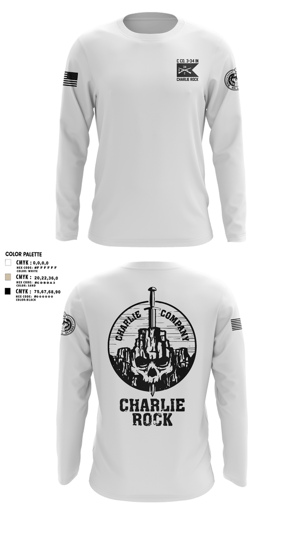 Long Sleeve Performance Shirt, Charlie Rock, , Teamtime, Team time, sublimation, custom sports apparel, team uniforms, spirit wear, spiritwear, sports uniforms, custom shirts, team store, custom team store, fundraiser sports, apparel fundraiser