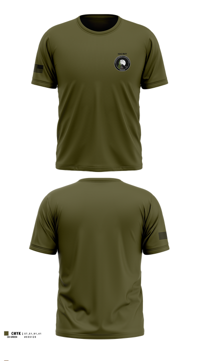 C CO 2-13th AVN REGT 33503079 Short Sleeve Performance Shirt - 2
