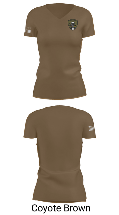 Southwest Enforcement Team 77879722 Women's Short Sleeve V-neck Shirt - 8