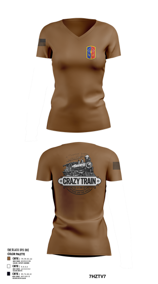 Womens Short Sleeve Vneck Shirt, 2-174 ADA, Army, Teamtime, Team time, sublimation, custom sports apparel, team uniforms, spirit wear, spiritwear, sports uniforms, custom shirts, team store, custom team store, fundraiser sports, apparel fundraiser