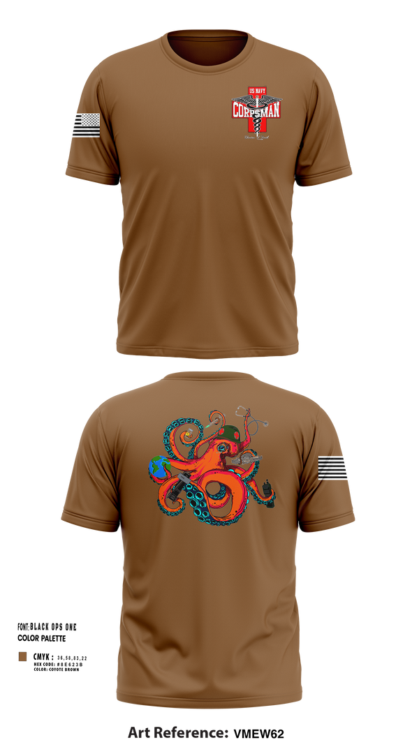 Old School Cotton Feel Shirt, Corpsman, Navy, Teamtime, Team time, sublimation, custom sports apparel, team uniforms, spirit wear, spiritwear, sports uniforms, custom shirts, team store, custom team store, fundraiser sports, apparel fundraiser