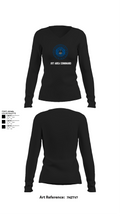 1st Area Command 9228914 Women's Long Sleeve V-neck Shirt - 21