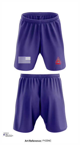 Athletic Shorts With Pockets, Recruiting and Retention Battalion, , Teamtime, Team time, sublimation, custom sports apparel, team uniforms, spirit wear, spiritwear, sports uniforms, custom shirts, team store, custom team store, fundraiser sports, apparel fundraiser