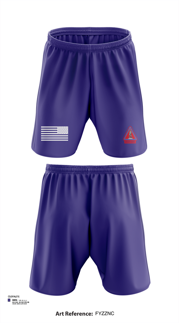 Athletic Shorts With Pockets, Recruiting and Retention Battalion, , Teamtime, Team time, sublimation, custom sports apparel, team uniforms, spirit wear, spiritwear, sports uniforms, custom shirts, team store, custom team store, fundraiser sports, apparel fundraiser