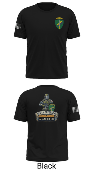 Old School Cotton Feel Shirt, D Co 436th CA BN, , Teamtime, Team time, sublimation, custom sports apparel, team uniforms, spirit wear, spiritwear, sports uniforms, custom shirts, team store, custom team store, fundraiser sports, apparel fundraiser