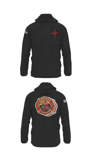 Windbreaker, Glen Burnie, Fire Department, Teamtime, Team time, sublimation, custom sports apparel, team uniforms, spirit wear, spiritwear, sports uniforms, custom shirts, team store, custom team store, fundraiser sports, apparel fundraiser