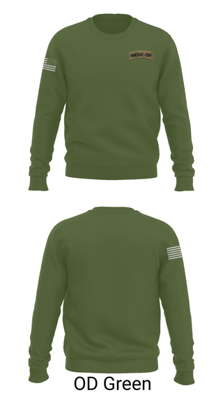 Crew Neck Sweatshirt, 111th Sustainment Brigade, , Teamtime, Team time, sublimation, custom sports apparel, team uniforms, spirit wear, spiritwear, sports uniforms, custom shirts, team store, custom team store, fundraiser sports, apparel fundraiser