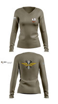 Blacksmiths 21068405 Women's Long Sleeve V-neck Shirt - 15