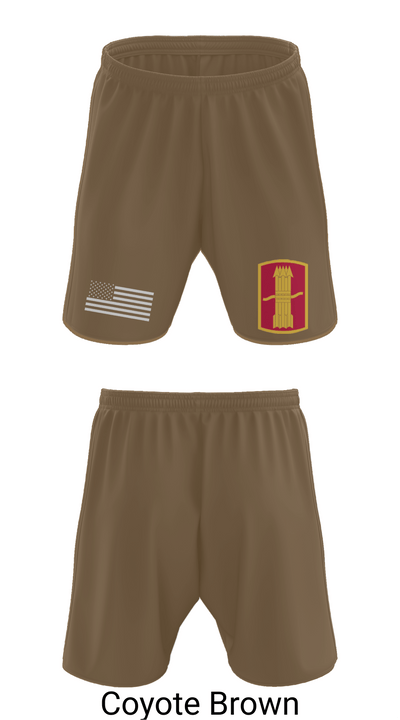 197th field artillery brigade 46187100 Athletic Shorts With Pockets - 9