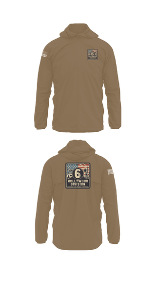 Windbreaker, Hollywood Division, Police, Teamtime, Team time, sublimation, custom sports apparel, team uniforms, spirit wear, spiritwear, sports uniforms, custom shirts, team store, custom team store, fundraiser sports, apparel fundraiser