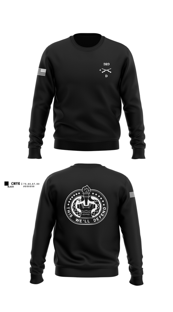 Crew Neck Sweatshirt, D 4-323, , Teamtime, Team time, sublimation, custom sports apparel, team uniforms, spirit wear, spiritwear, sports uniforms, custom shirts, team store, custom team store, fundraiser sports, apparel fundraiser