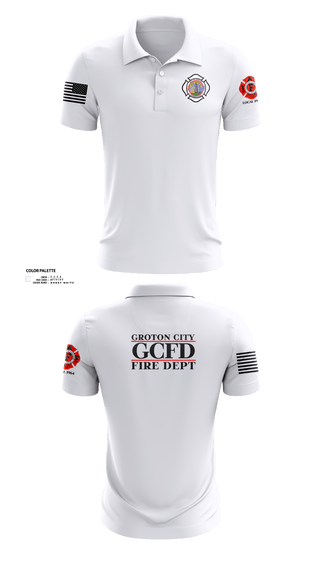 Short Sleeve Performance Polo, Groton City Fire Department, , Teamtime, Team time, sublimation, custom sports apparel, team uniforms, spirit wear, spiritwear, sports uniforms, custom shirts, team store, custom team store, fundraiser sports, apparel fundraiser