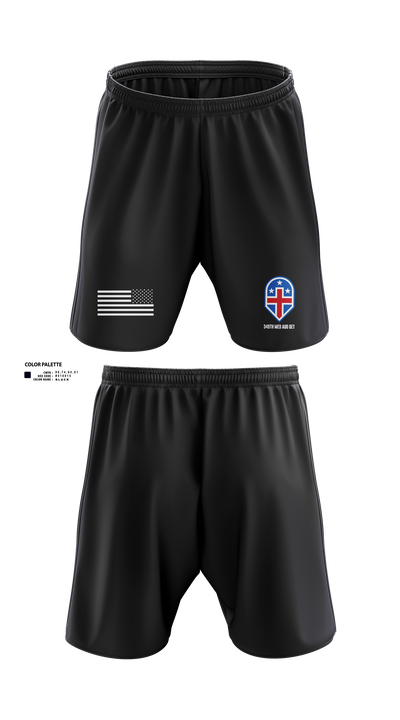 349th Medical Augmentation Det. 9744755 Athletic Shorts With Pockets - 1