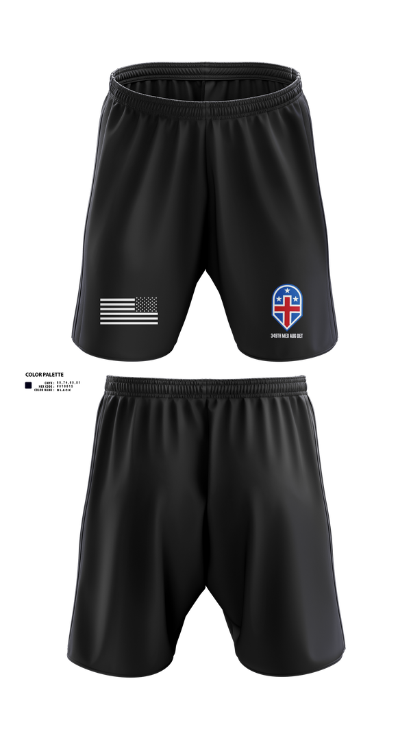 Athletic Shorts With Pockets, 349th Medical Augmentation Det., , Teamtime, Team time, sublimation, custom sports apparel, team uniforms, spirit wear, spiritwear, sports uniforms, custom shirts, team store, custom team store, fundraiser sports, apparel fundraiser