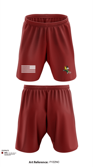 Athletic Shorts With Pockets, 124th ATKS, , Teamtime, Team time, sublimation, custom sports apparel, team uniforms, spirit wear, spiritwear, sports uniforms, custom shirts, team store, custom team store, fundraiser sports, apparel fundraiser