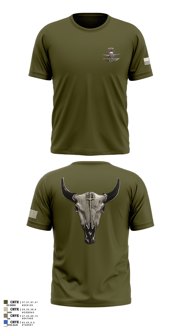 Short Sleeve Performance Shirt, VP-26 Aircrew Association, , Teamtime, Team time, sublimation, custom sports apparel, team uniforms, spirit wear, spiritwear, sports uniforms, custom shirts, team store, custom team store, fundraiser sports, apparel fundraiser