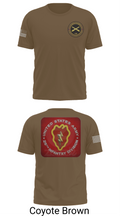 25th infantry division C-Btry 1/8 FA 8241745 Old School Cotton Feel Shirt - 10