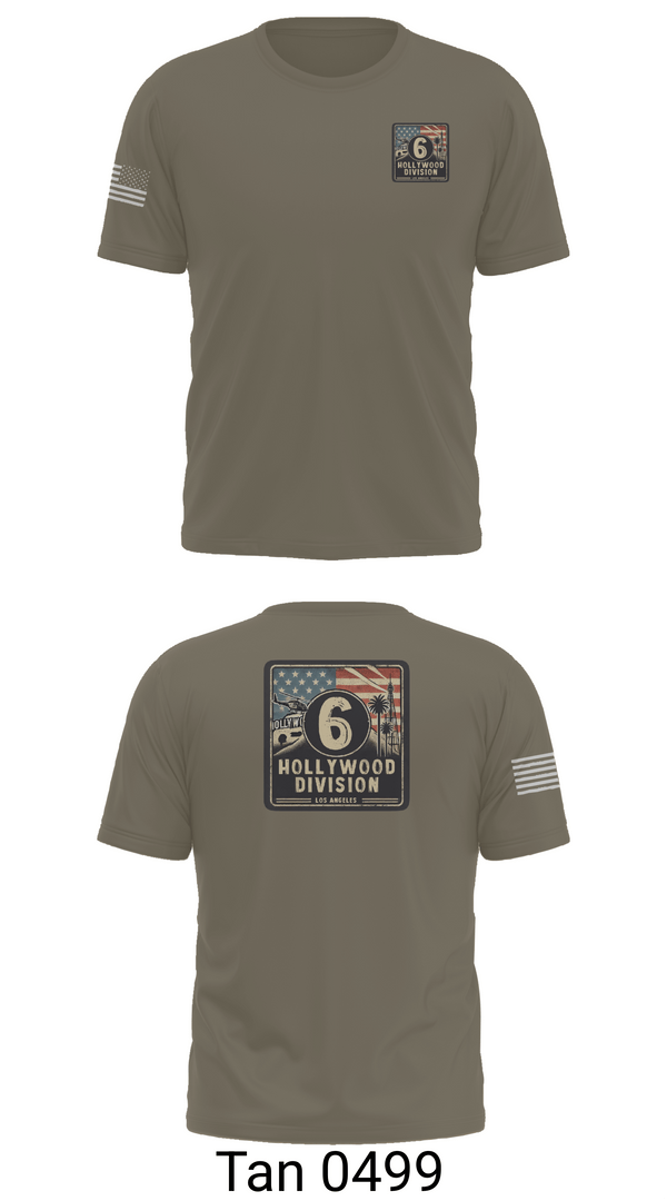 Old School Cotton Feel Shirt, Hollywood Division, Police, Teamtime, Team time, sublimation, custom sports apparel, team uniforms, spirit wear, spiritwear, sports uniforms, custom shirts, team store, custom team store, fundraiser sports, apparel fundraiser