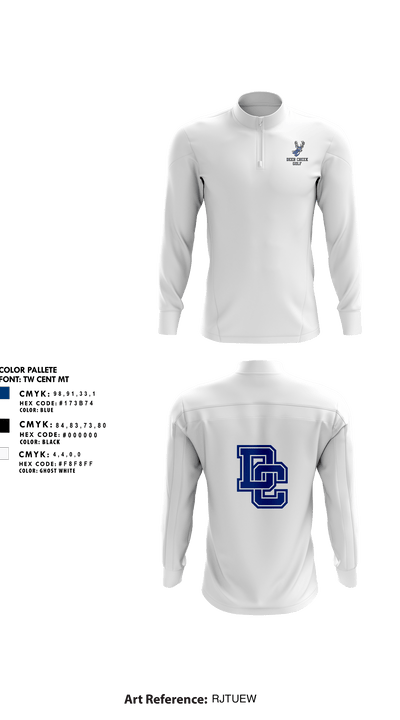 Deer Creek Antlers 84457423 Quarter Zip Jacket - 3