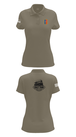 Womens Short Sleeve Performance Polo, 2-174 ADA, Army, Teamtime, Team time, sublimation, custom sports apparel, team uniforms, spirit wear, spiritwear, sports uniforms, custom shirts, team store, custom team store, fundraiser sports, apparel fundraiser