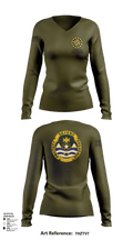 46 MP CO 62562841 Women's Long Sleeve V-neck Shirt - 112