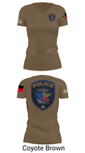 Cypress- Fairbanks ISD Police Department 56419862 Women's Short Sleeve V-neck Shirt - 8