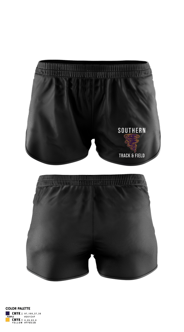 Track Shorts, Southern Middle School Track and Field, Track & Field, Teamtime, Team time, sublimation, custom sports apparel, team uniforms, spirit wear, spiritwear, sports uniforms, custom shirts, team store, custom team store, fundraiser sports, apparel fundraiser