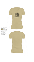 132d MRBC, 579th EN BN, 49th MP DIV 50518216 Women's Short Sleeve V-neck Shirt - 80