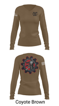 D Co. 2-158th AHB 37941019 Women's Long Sleeve V-neck Shirt - 17