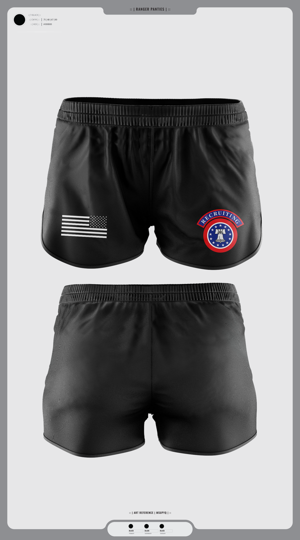 Ranger Panties, Recruiting, Army, Teamtime, Team time, sublimation, custom sports apparel, team uniforms, spirit wear, spiritwear, sports uniforms, custom shirts, team store, custom team store, fundraiser sports, apparel fundraiser