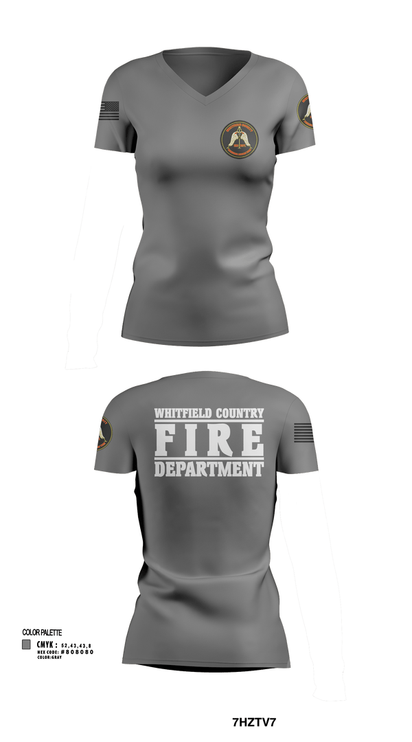 Womens Short Sleeve Vneck Shirt, Station 12 TRT, , Teamtime, Team time, sublimation, custom sports apparel, team uniforms, spirit wear, spiritwear, sports uniforms, custom shirts, team store, custom team store, fundraiser sports, apparel fundraiser
