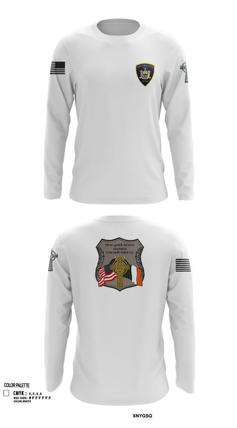 Long Sleeve Performance Shirt, NYS Court Officer, Police, Teamtime, Team time, sublimation, custom sports apparel, team uniforms, spirit wear, spiritwear, sports uniforms, custom shirts, team store, custom team store, fundraiser sports, apparel fundraiser