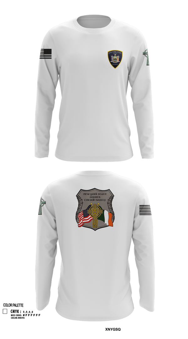 Long Sleeve Performance Shirt, NYS Court Officer, Police, Teamtime, Team time, sublimation, custom sports apparel, team uniforms, spirit wear, spiritwear, sports uniforms, custom shirts, team store, custom team store, fundraiser sports, apparel fundraiser