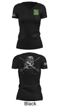 1st Battalion 69th Infantry Regiment 40459574 Women's Short Sleeve V-neck Shirt - 28