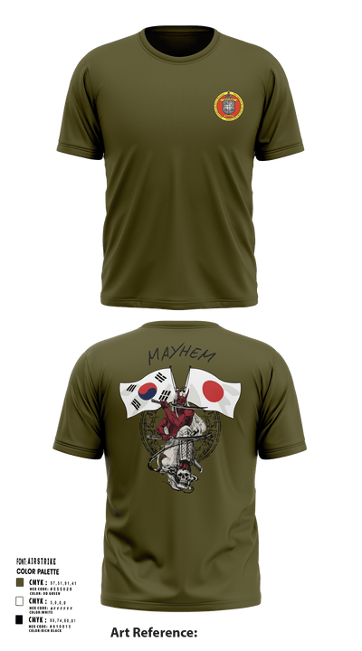 3/11 Mayhem 49305412 Short Sleeve Performance Shirt - 108
